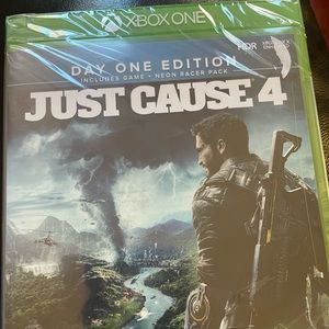 NEW Just Cause 4 Day One Edition Xbox One Steelbook Version RARE FACTORY SEALED!